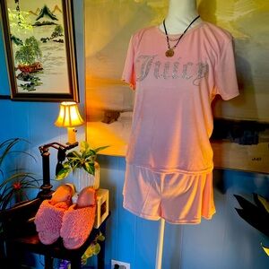 Juicy Couture Blush Pink Women's Pajama Set